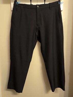 Marc New York Men's Tech Golf Pants Black Lightweight Performance Stretch 38x30